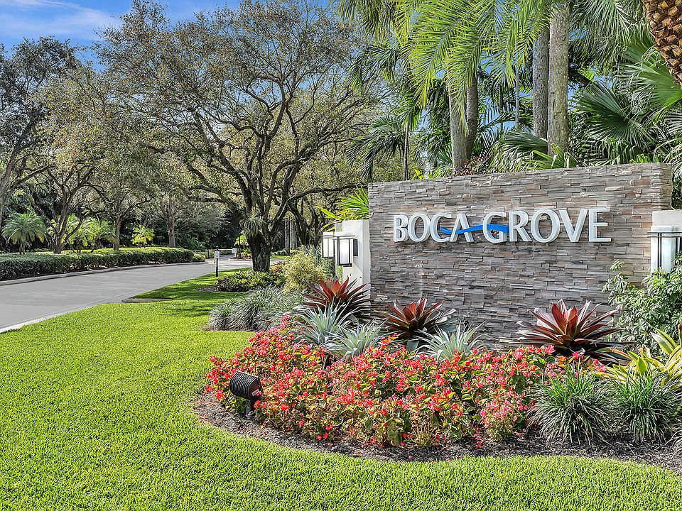 Family hiring a full-time nanny job in boca raton. Photo shows the neighborhood entrance.