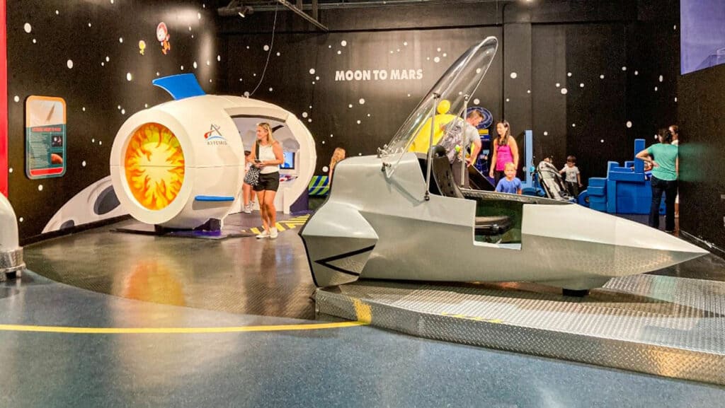 Fort Lauderdale things to do, Museum of Discovery and Science Moon Rocket.